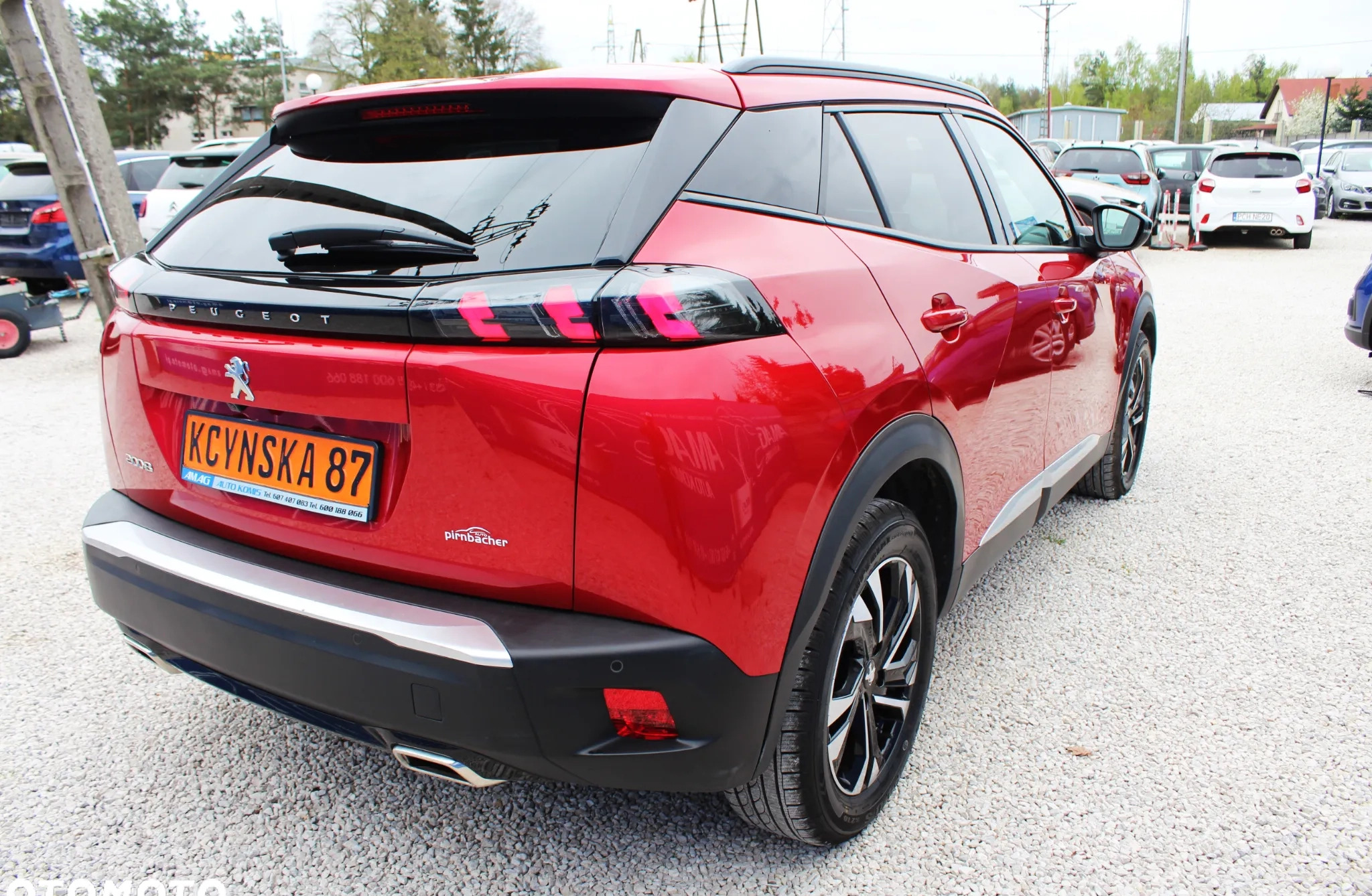 Peugeot 2008 cena 87900 przebieg: 55000, rok produkcji 2022 z Gołdap małe 466